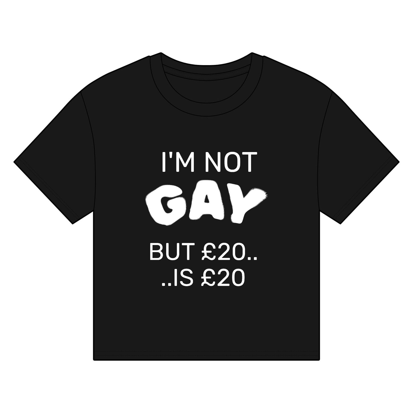 £20 is £20 Boxy T-Shirt