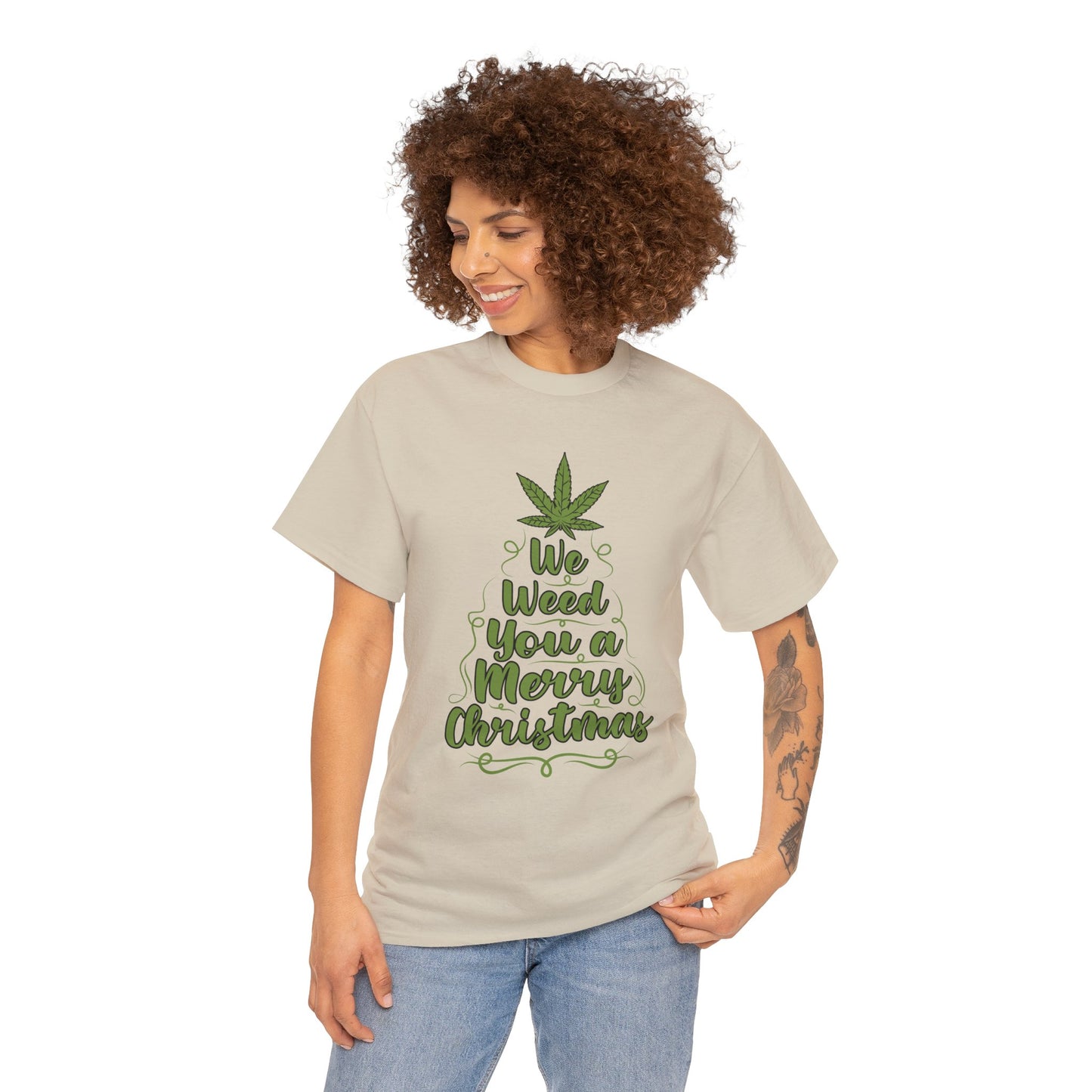 Weed X-mas Unisex Tee