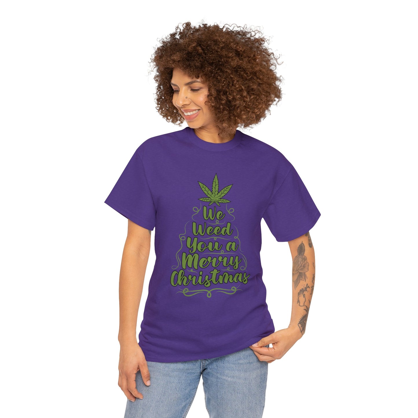Weed X-mas Unisex Tee