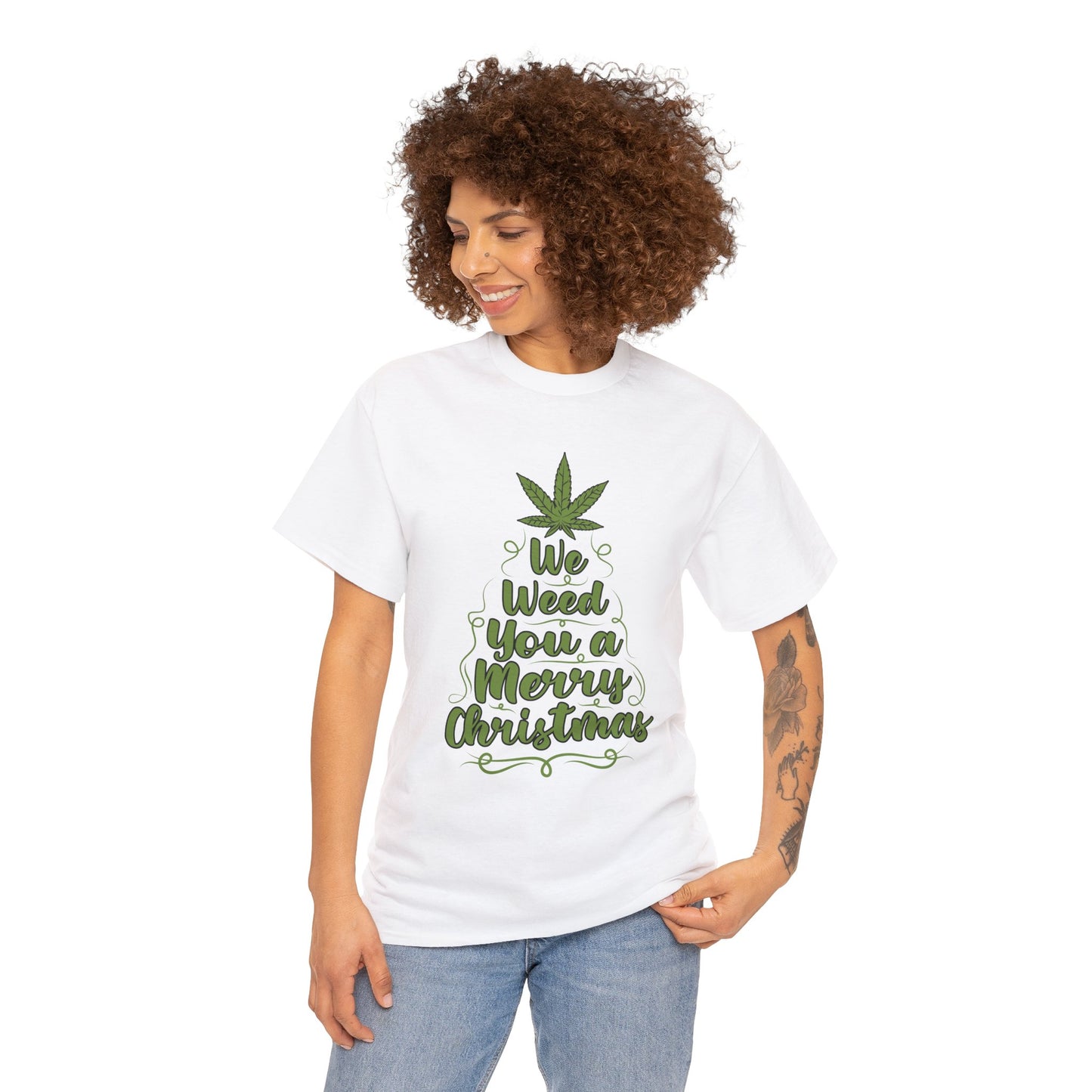 Weed X-mas Unisex Tee