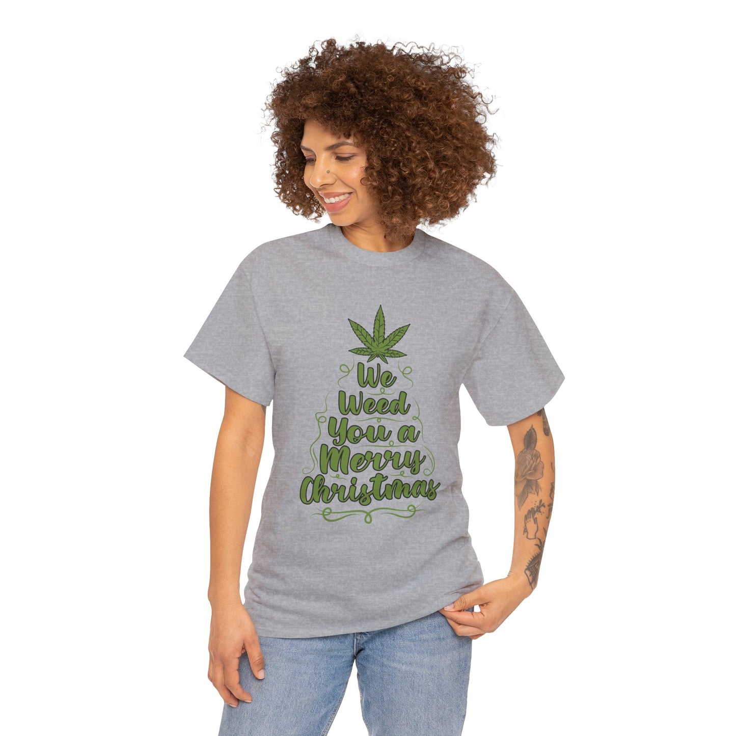 Weed X-mas Unisex Tee