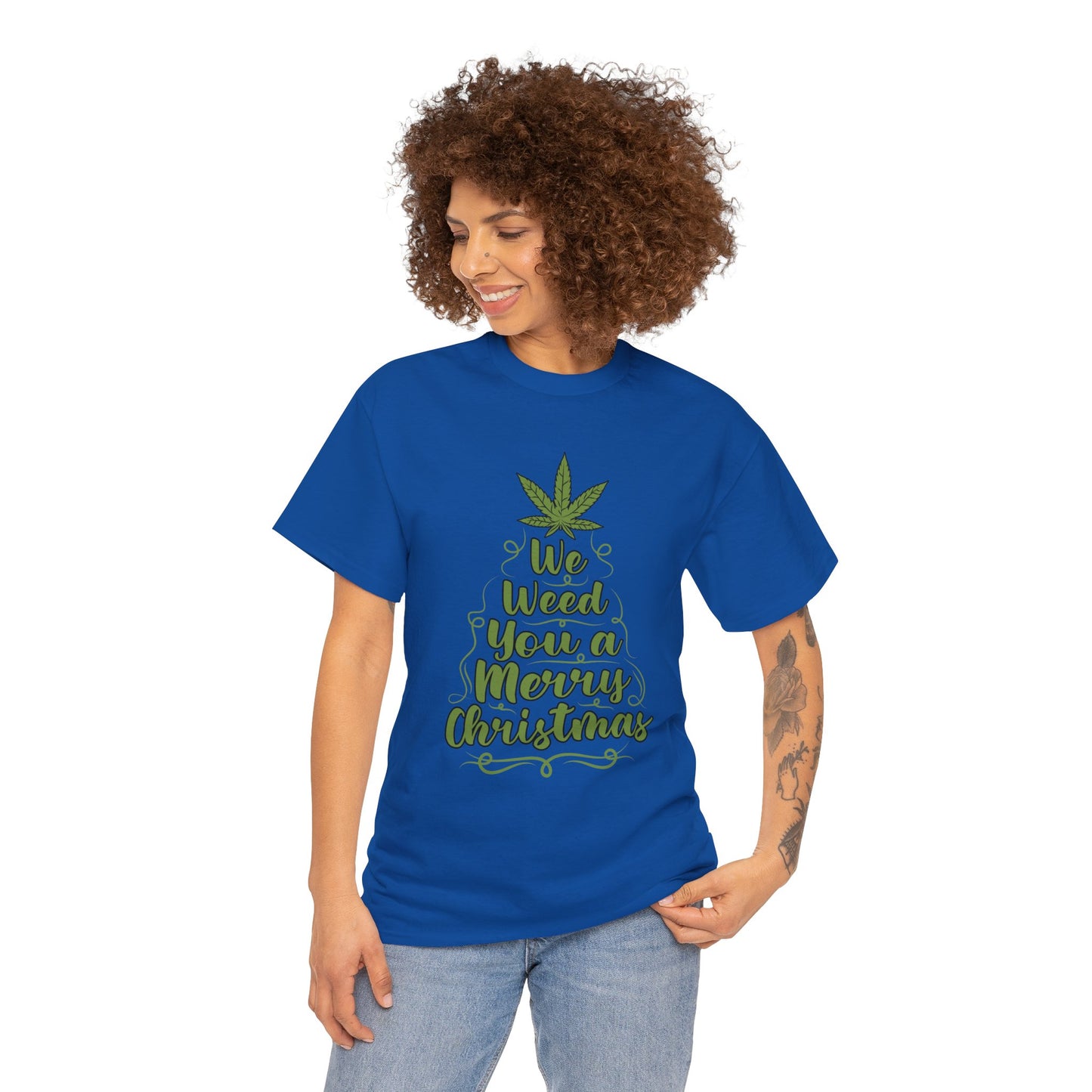 Weed X-mas Unisex Tee
