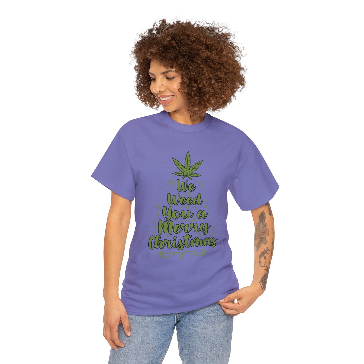 Weed X-mas Unisex Tee