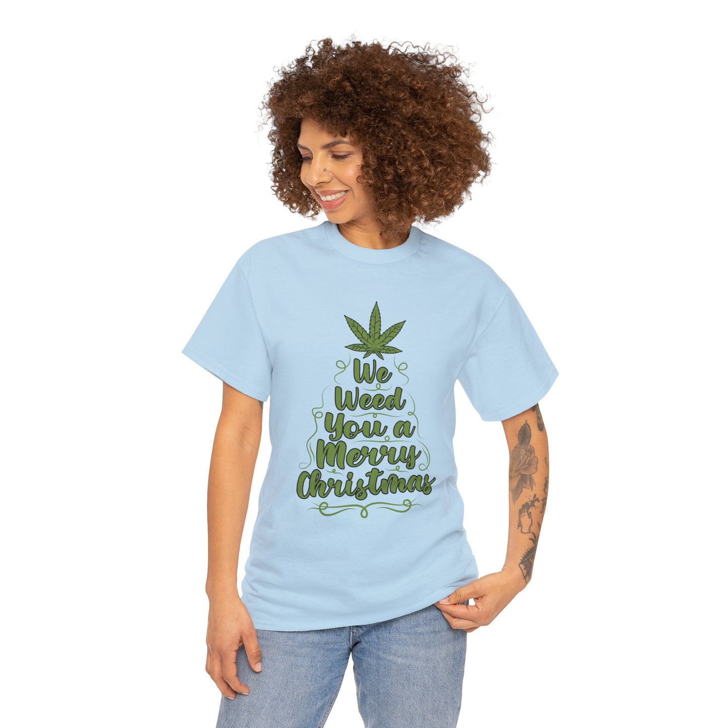 Weed X-mas Unisex Tee