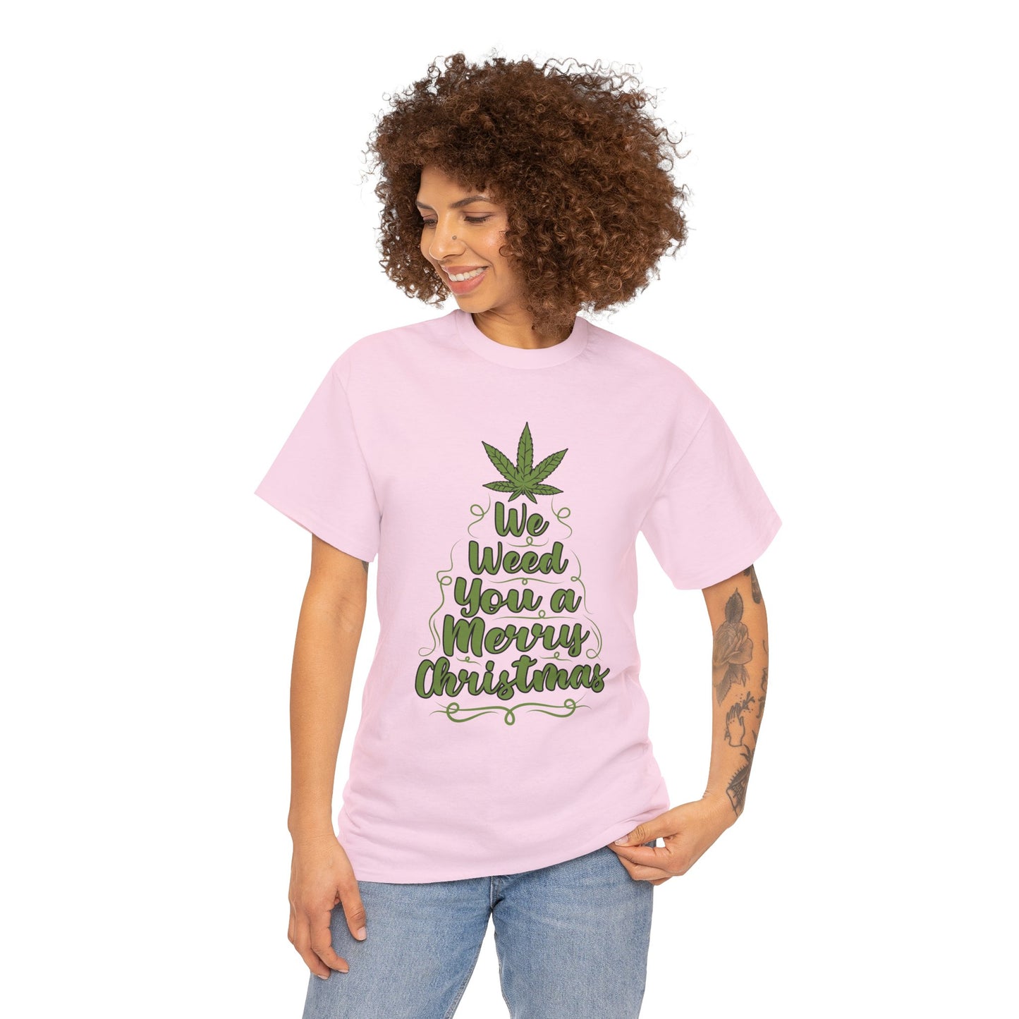 Weed X-mas Unisex Tee