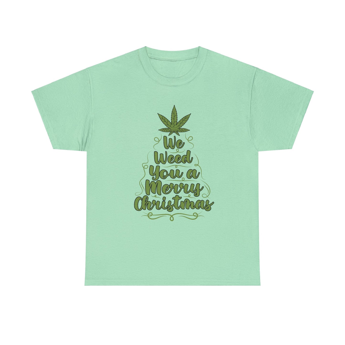 Weed X-mas Unisex Tee