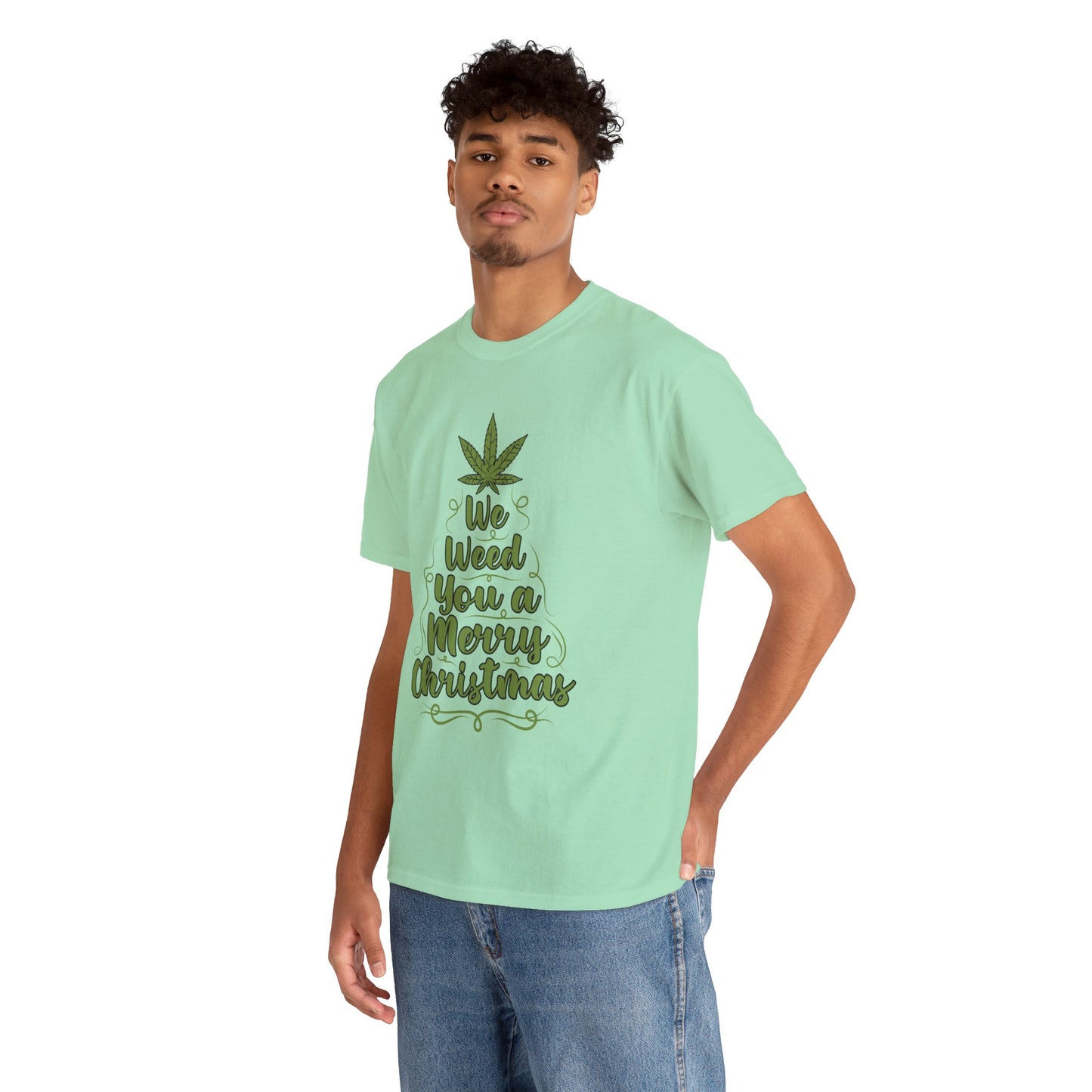 Weed X-mas Unisex Tee