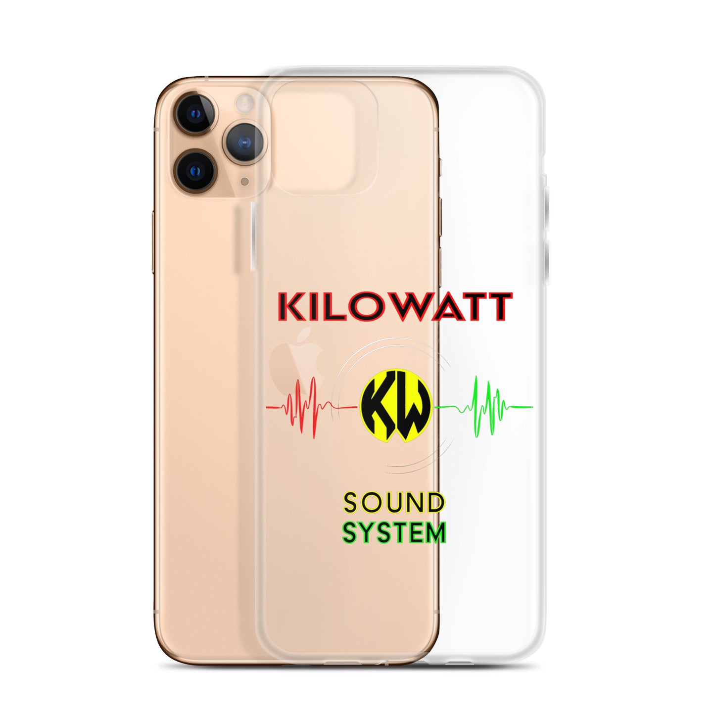 Kilowatt DUB Clear Case for iPhone®