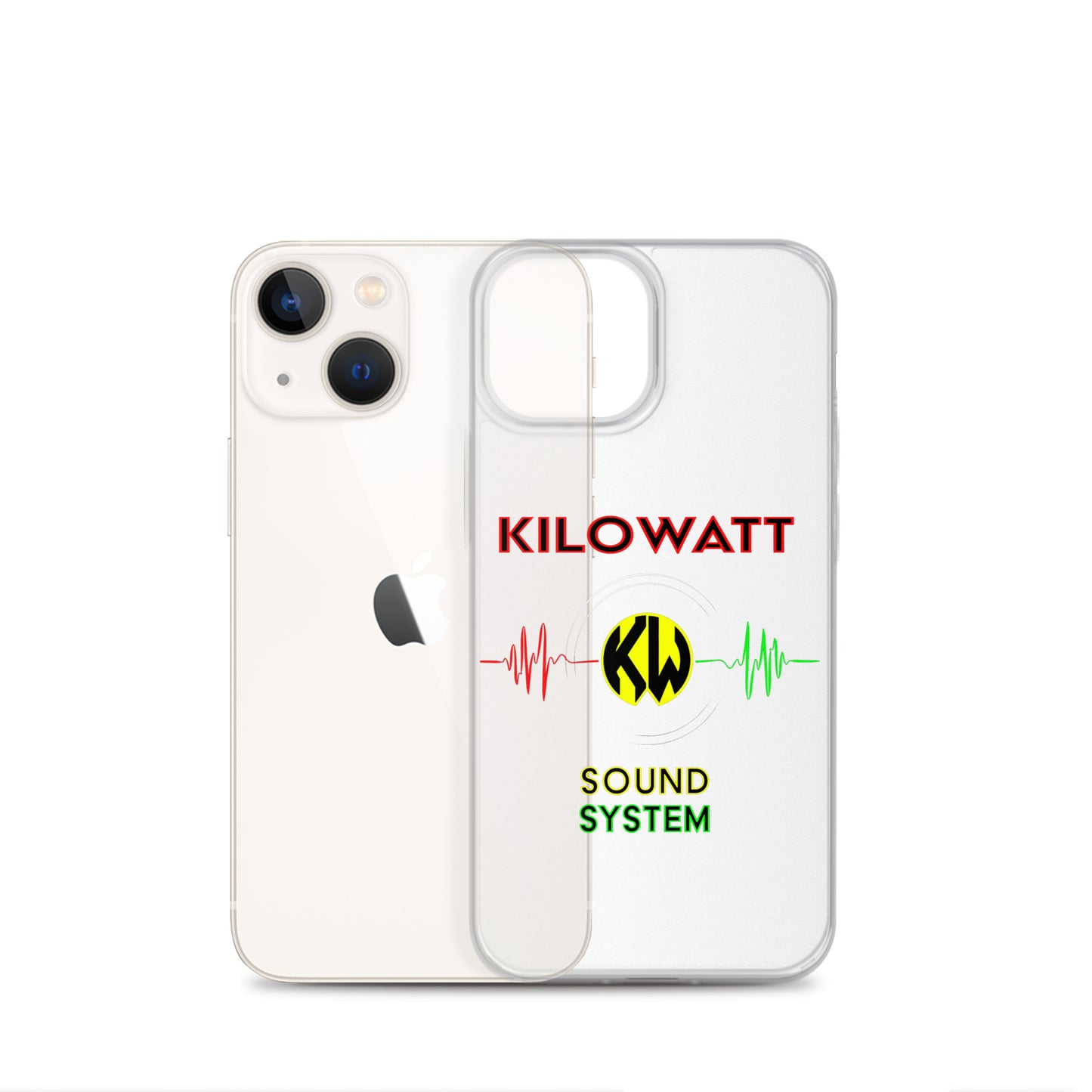 Kilowatt DUB Clear Case for iPhone®