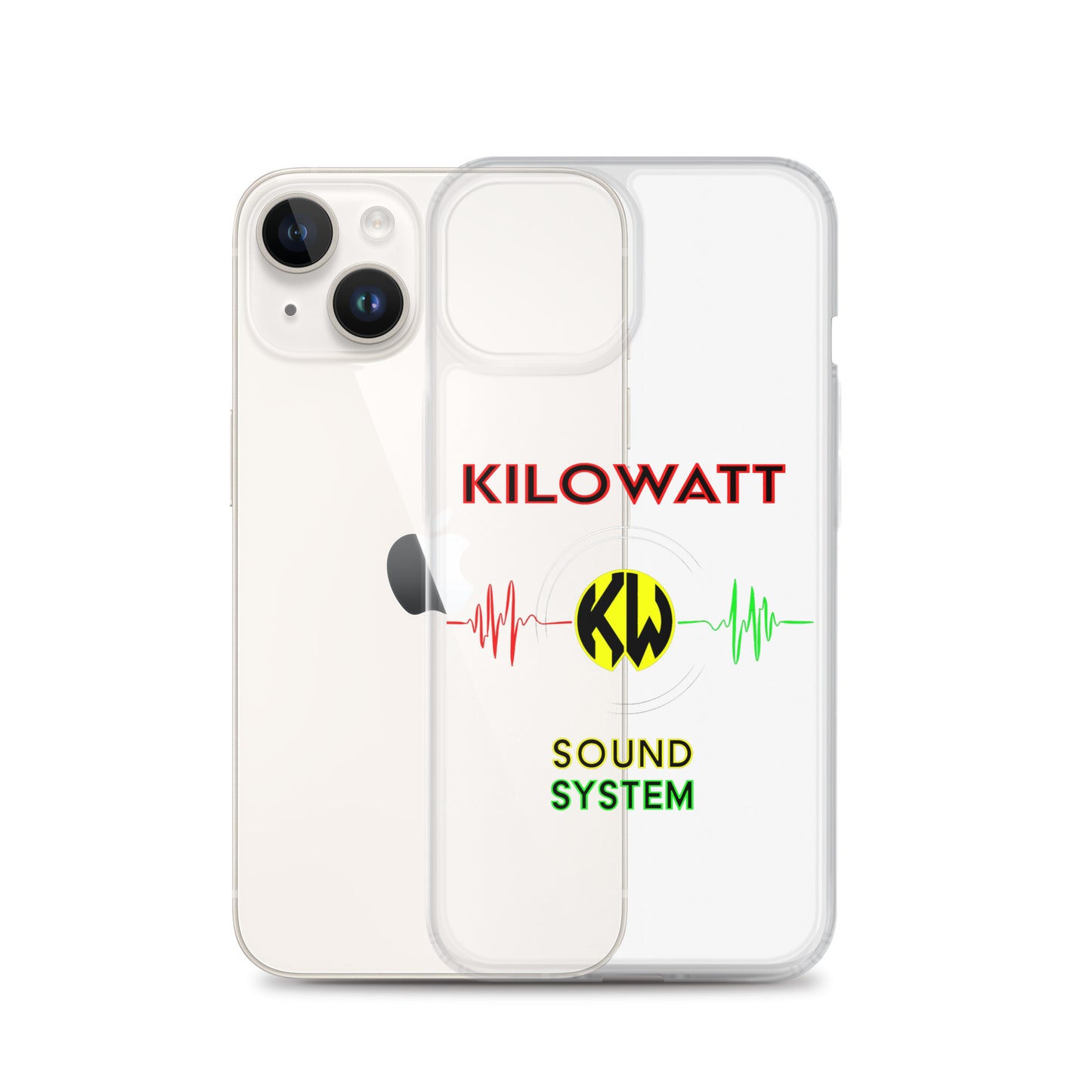 Kilowatt DUB Clear Case for iPhone®