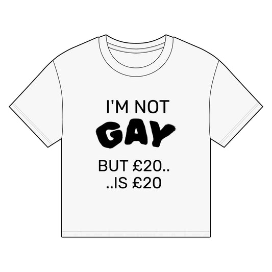 £20 is £20 Boxy T-Shirt