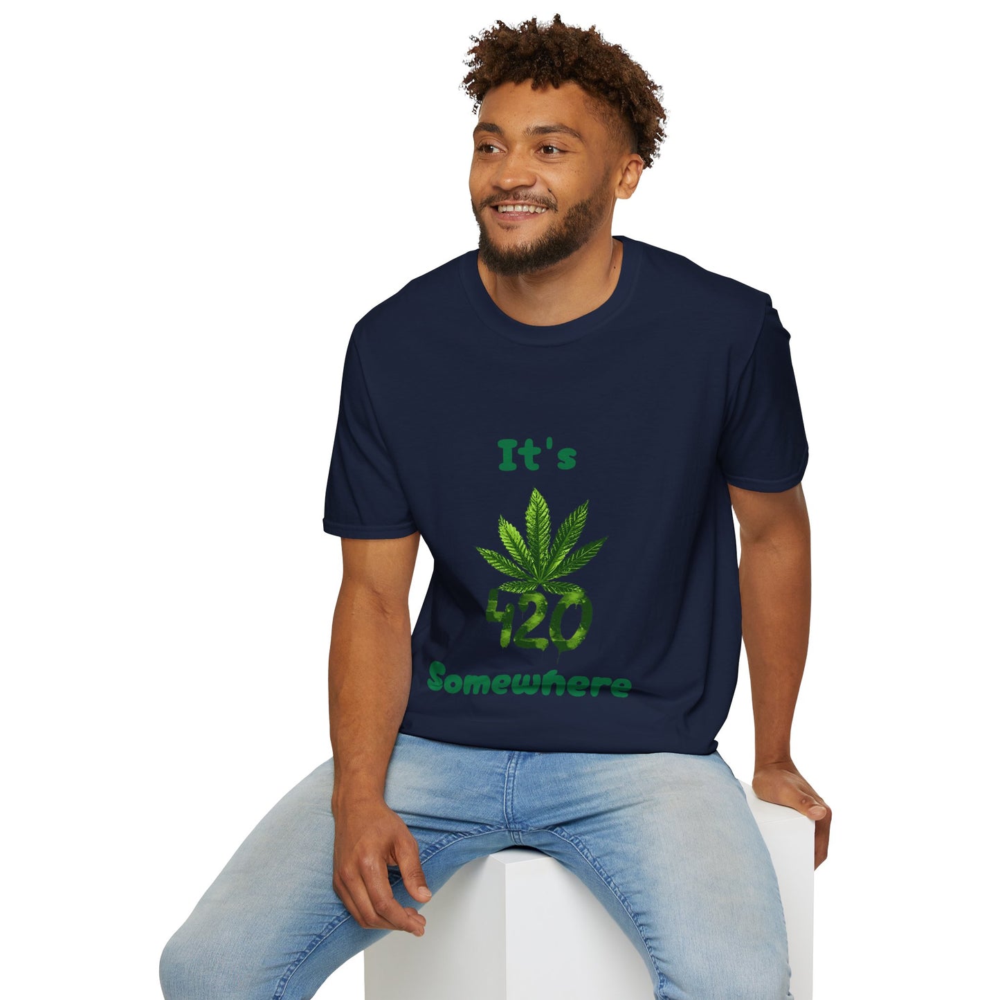 It's 420 Somewhere Unisex T-Shirt