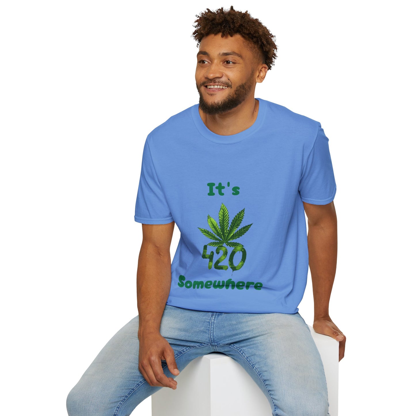 It's 420 Somewhere Unisex T-Shirt