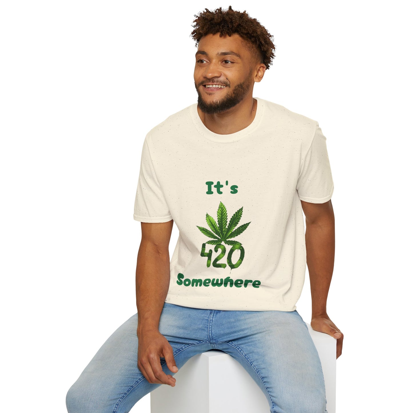 It's 420 Somewhere Unisex T-Shirt