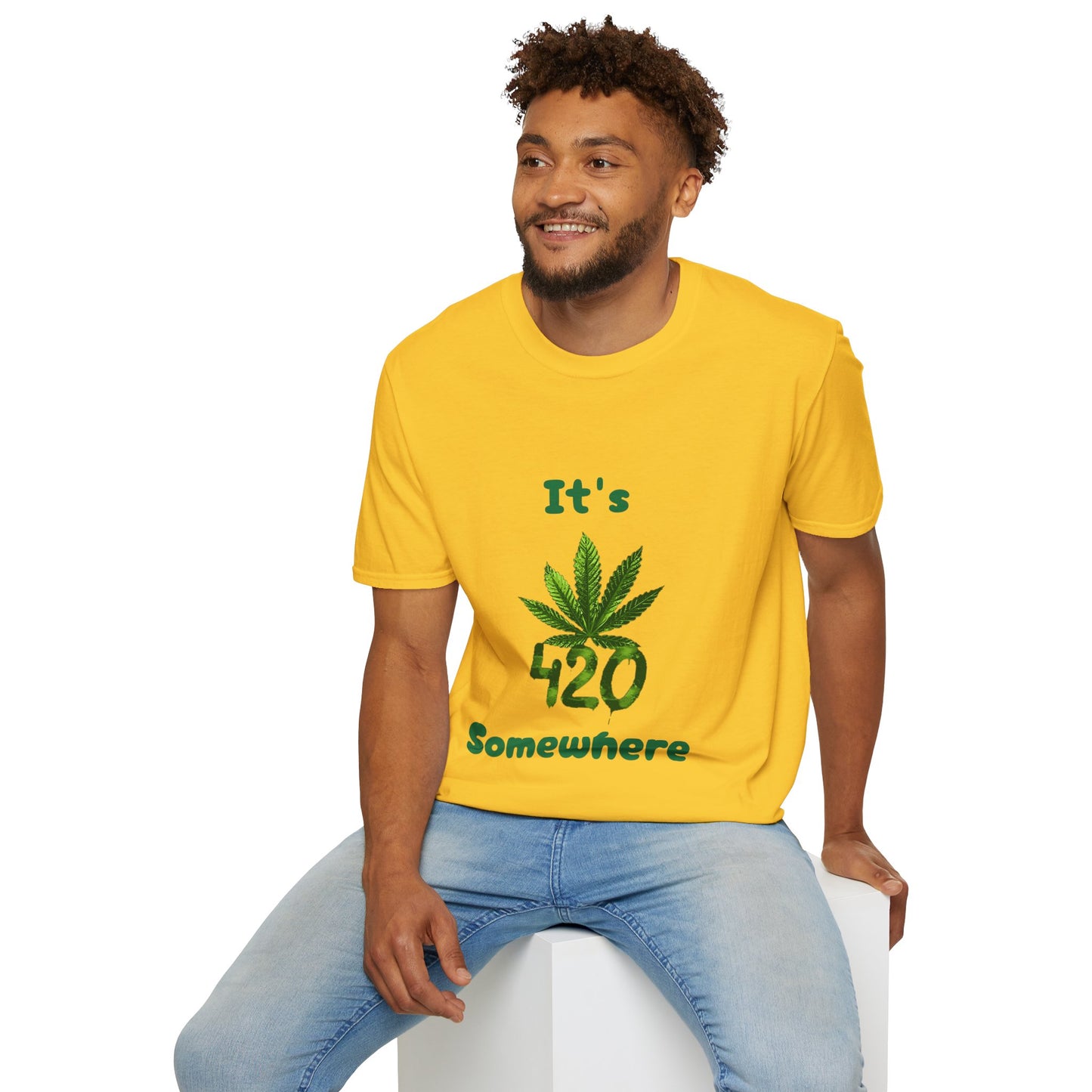 It's 420 Somewhere Unisex T-Shirt