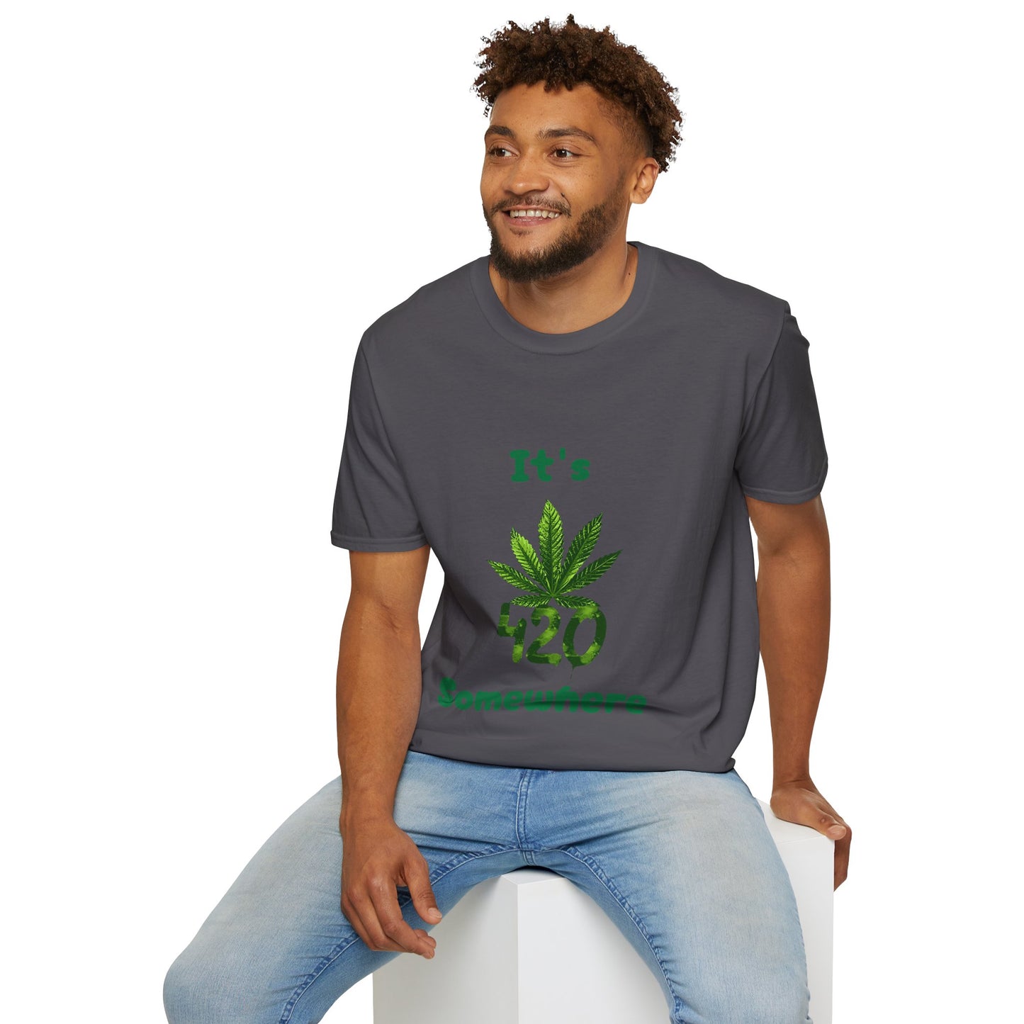 It's 420 Somewhere Unisex T-Shirt