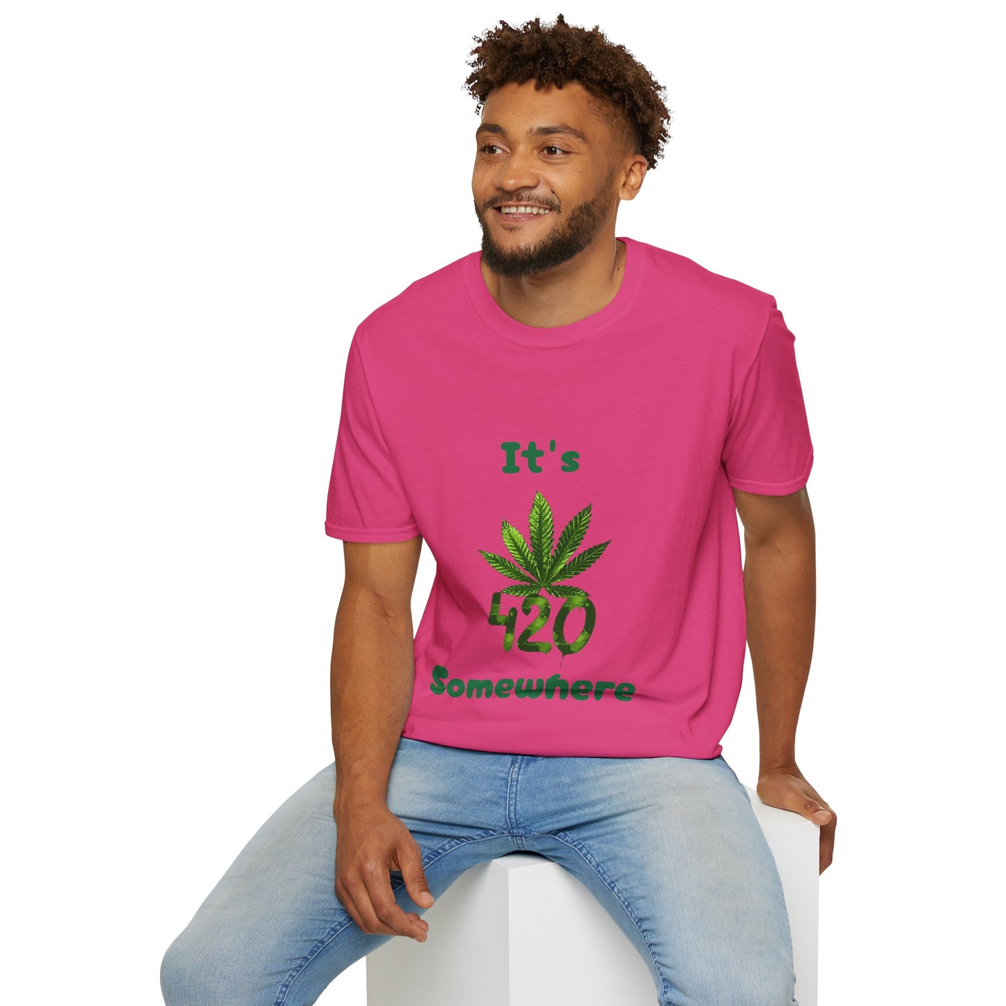 It's 420 Somewhere Unisex T-Shirt
