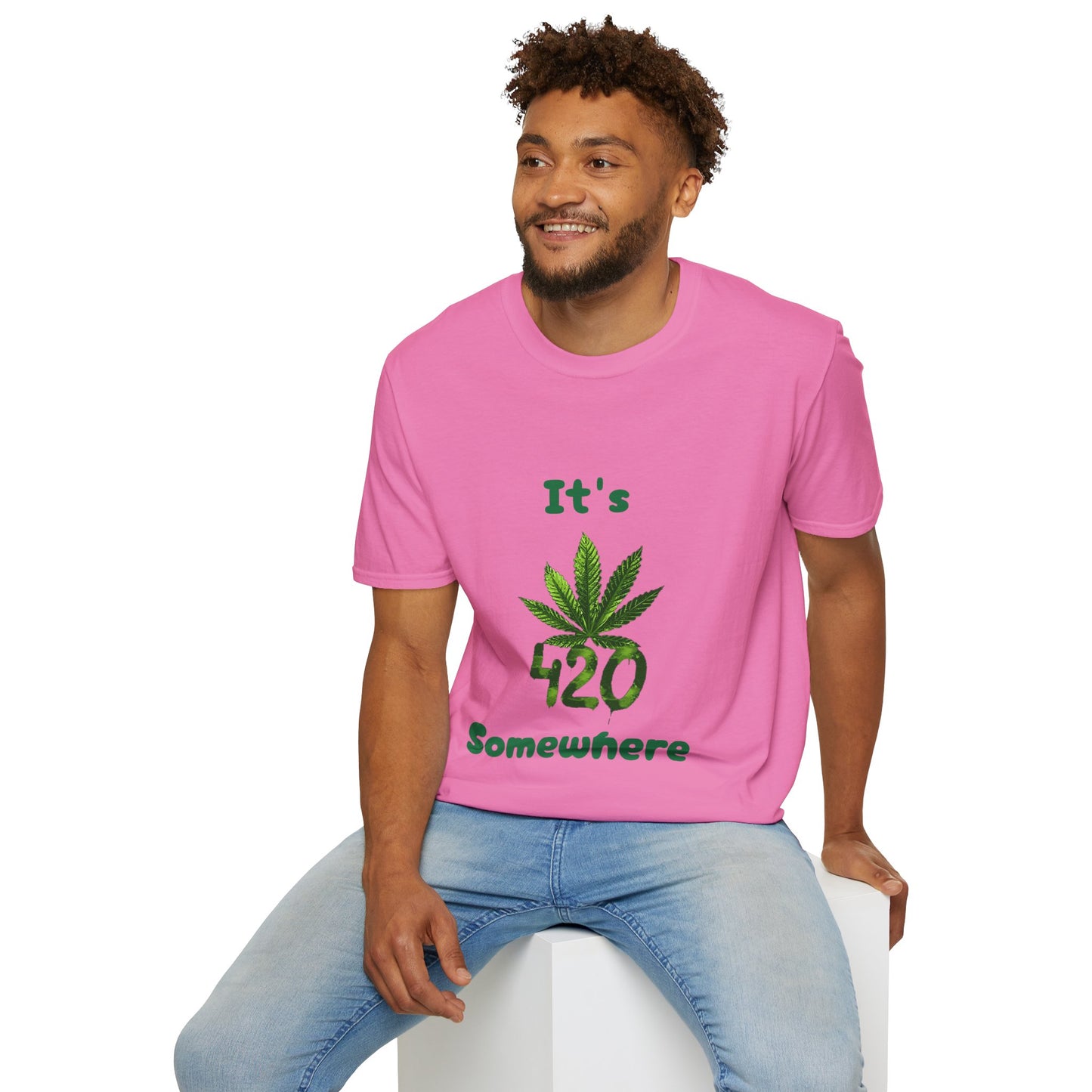 It's 420 Somewhere Unisex T-Shirt