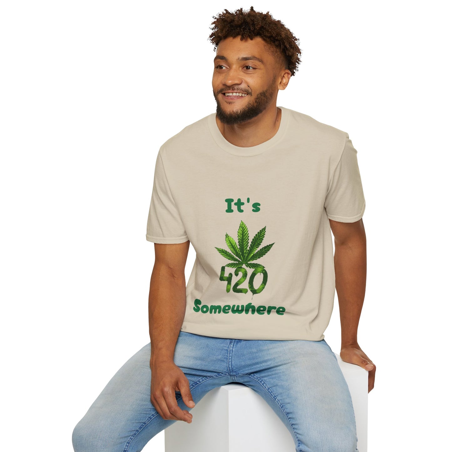 It's 420 Somewhere Unisex T-Shirt