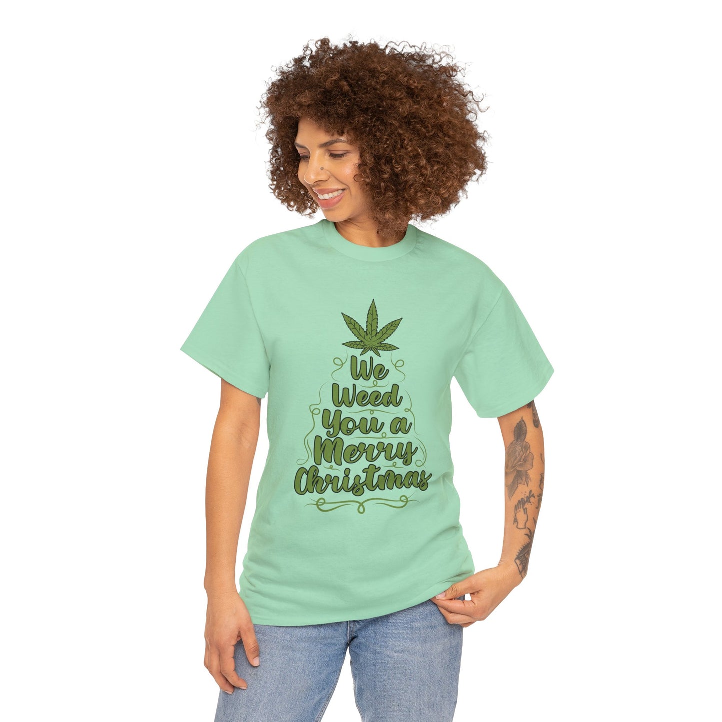 Weed X-mas Unisex Tee
