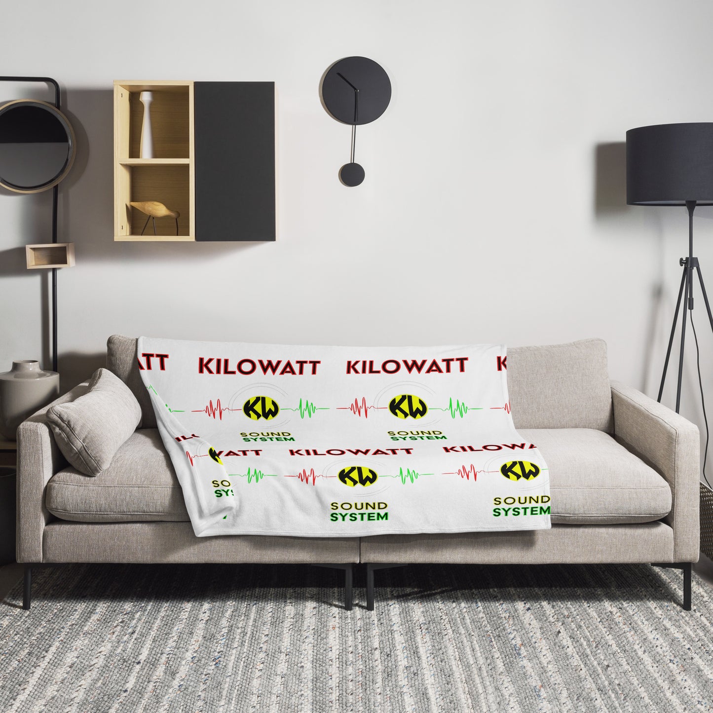 Kilowatt Throw Blanket